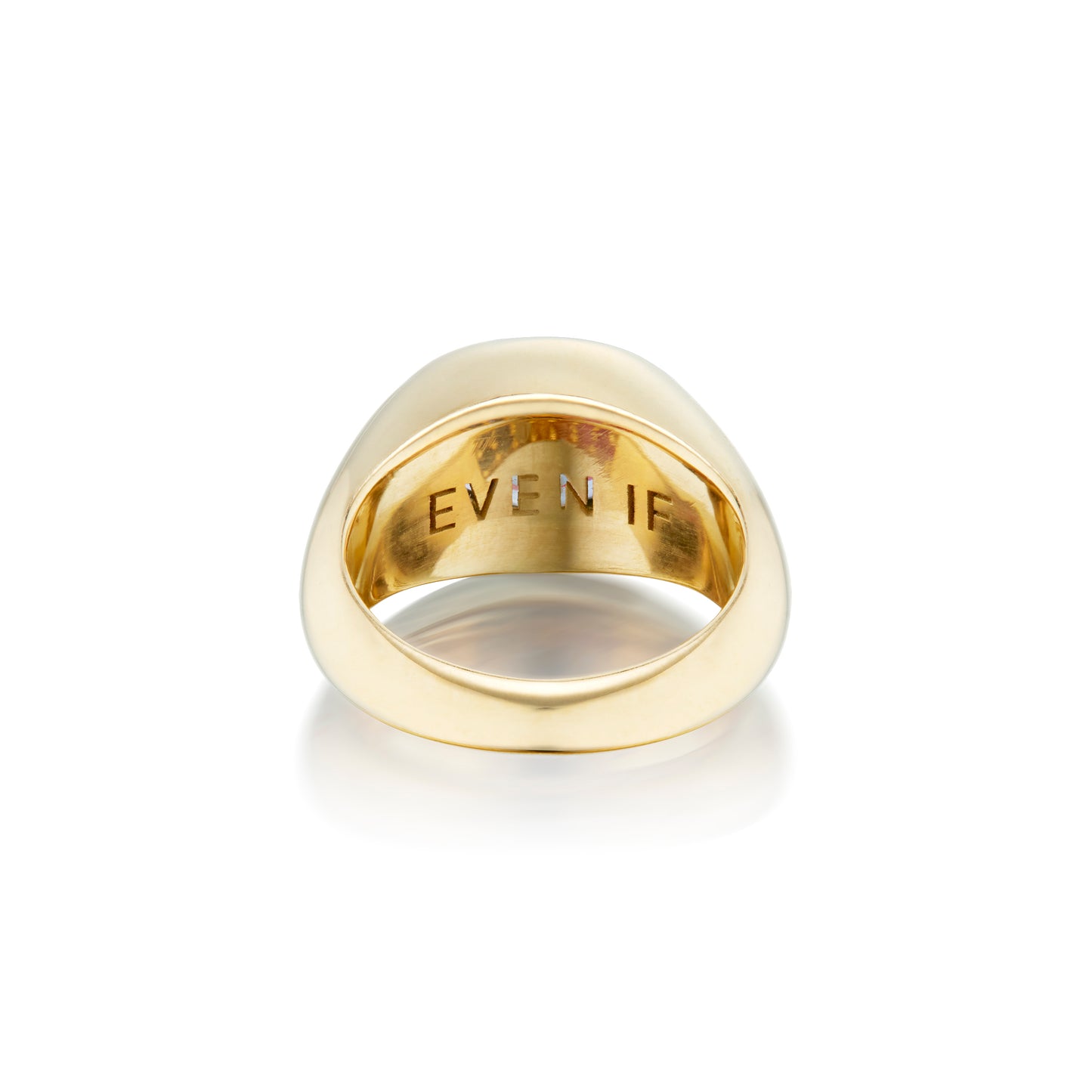 Sapphire Secret Signet Ring