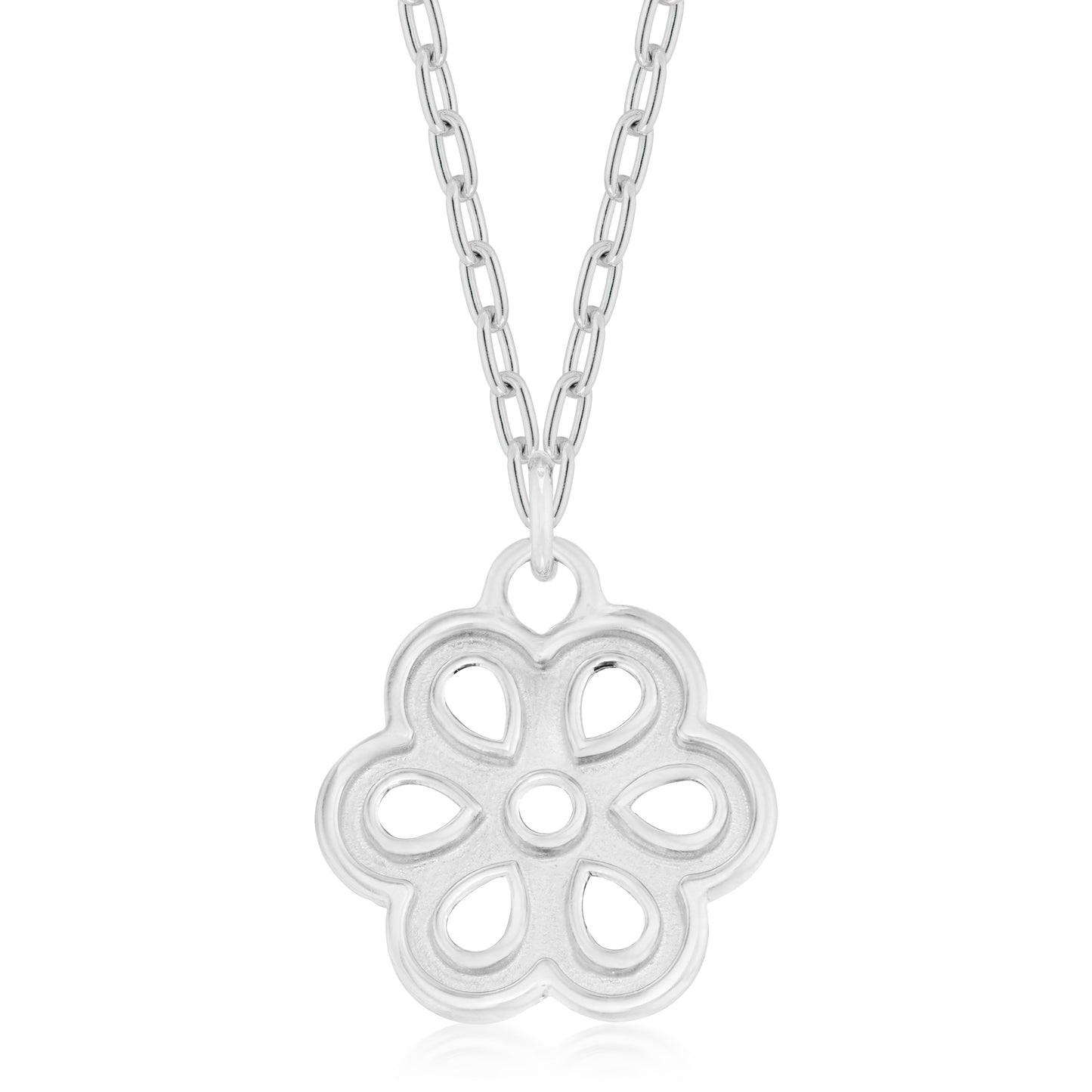 Medium Naked Daisy Eyelet Necklace
