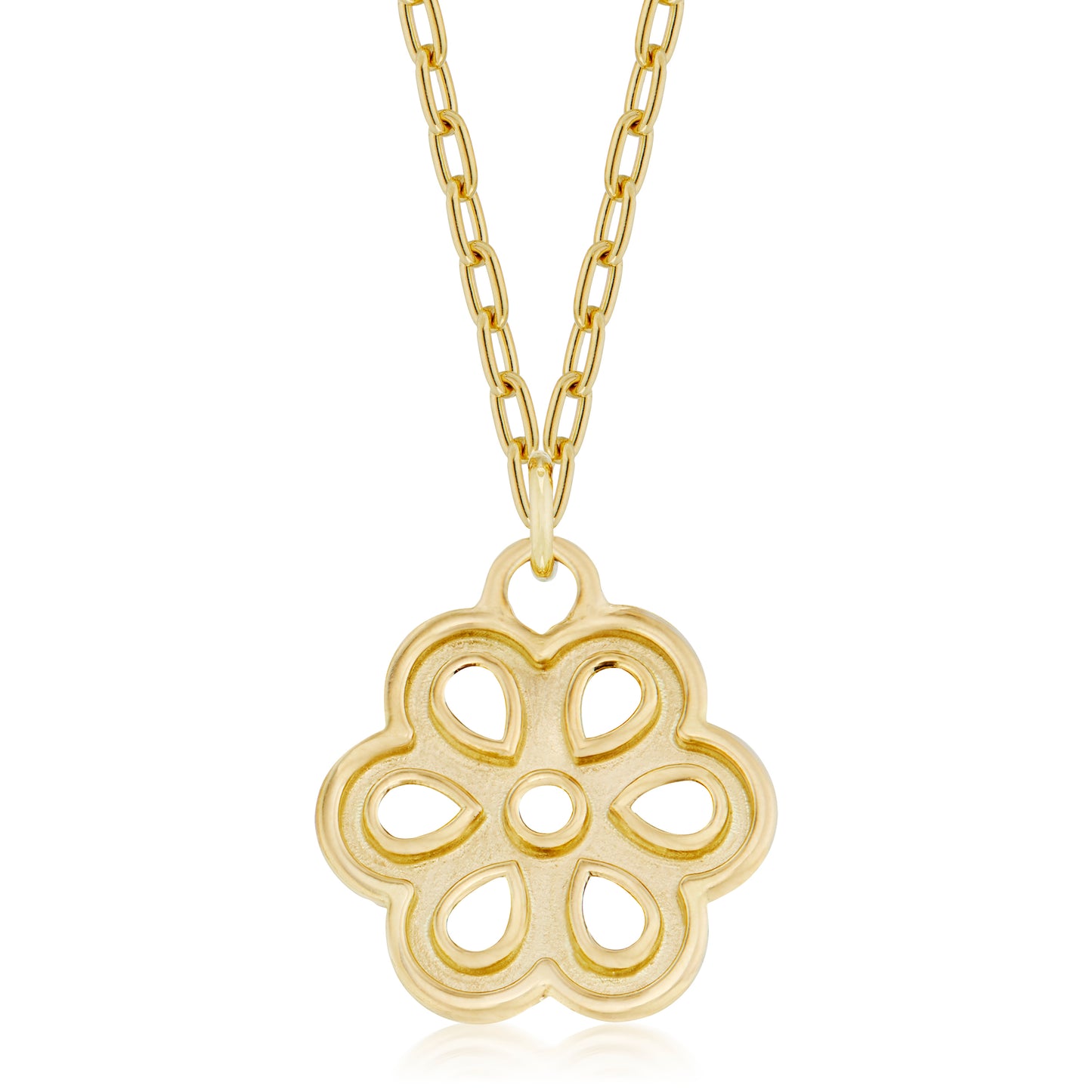 Medium Naked Daisy Eyelet Necklace