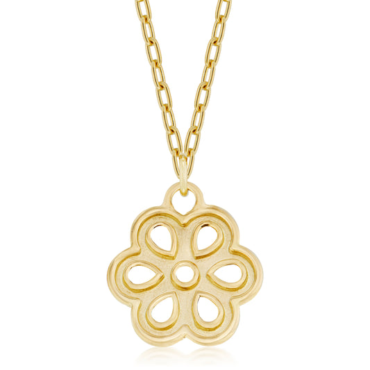 Medium Naked Daisy Eyelet Necklace