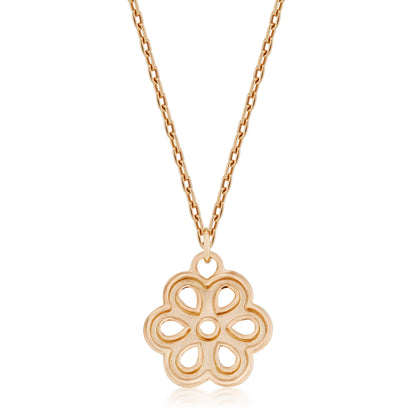 Small Naked Daisy Eyelet Necklace